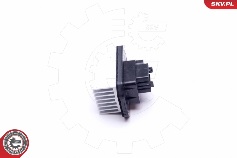 Resistor, interior blower